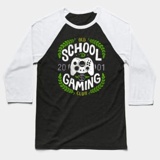 Old School Gaming Club - X Baseball T-Shirt